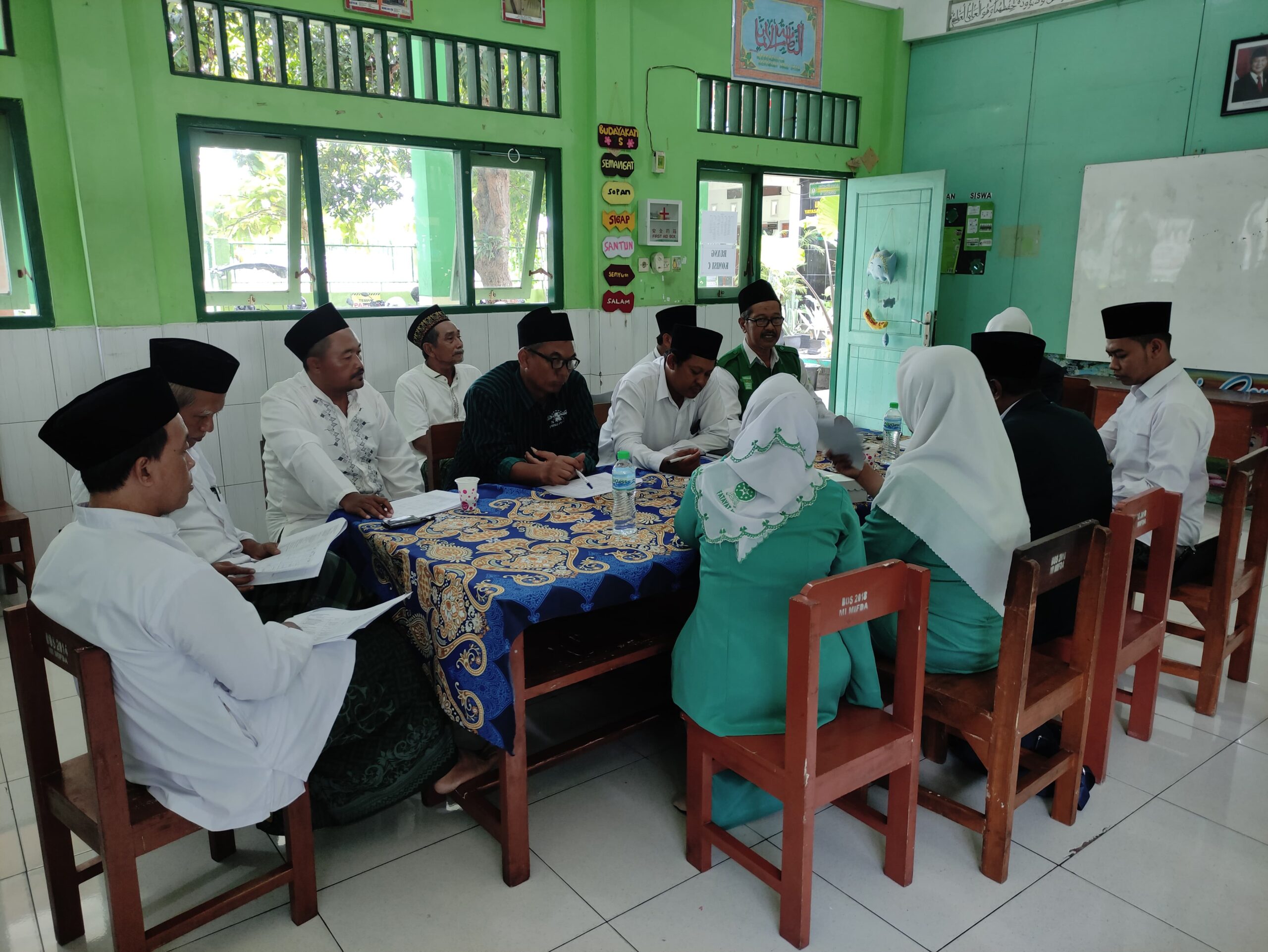 MWC Nu Kertosono gelar Musyawarah Kerja Banom,Lembaga,dan Pengurus Ranting