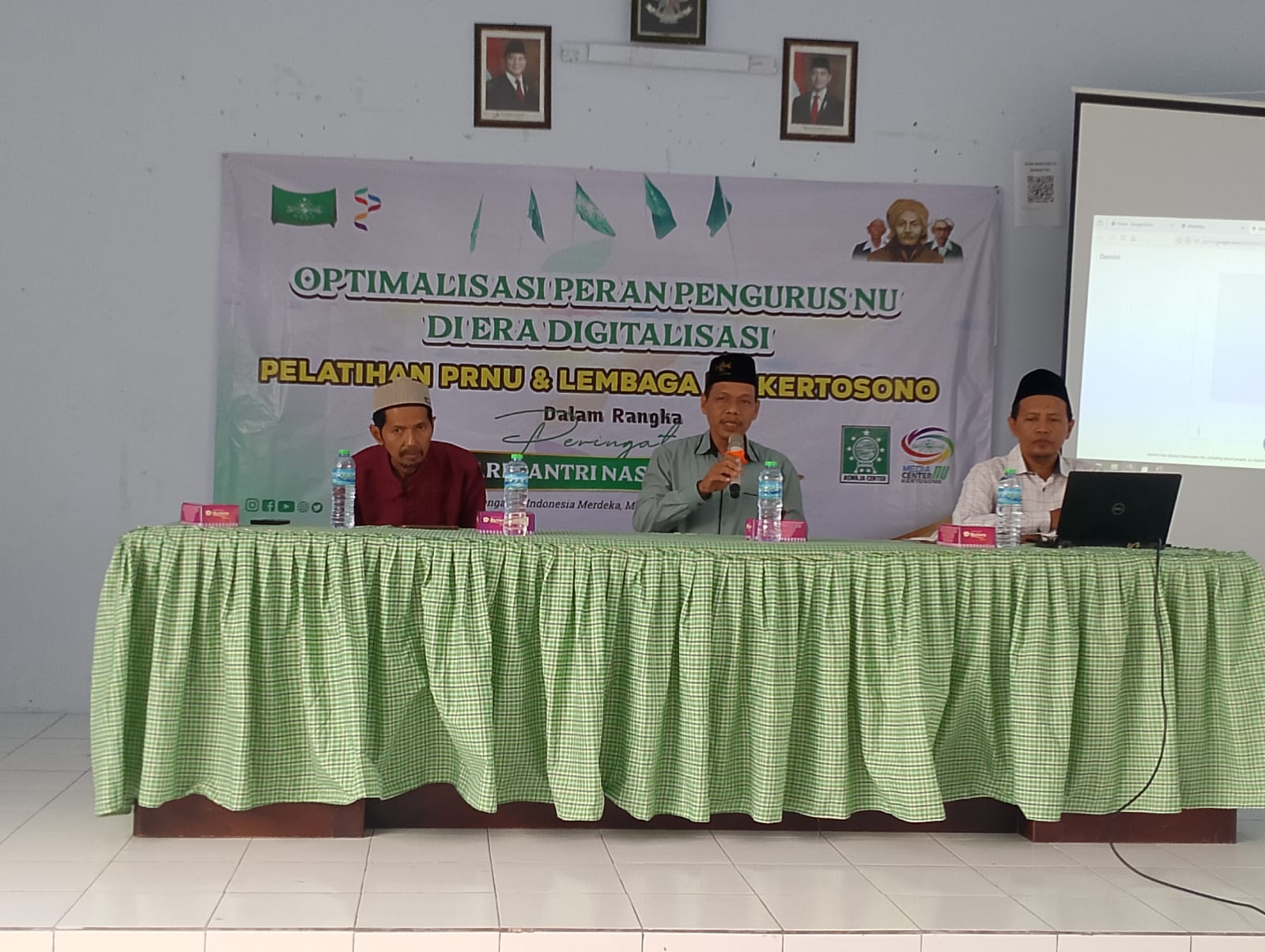 MWC NU Kertosono Siapkan peran strategis pengurus NU di era digitalisasi