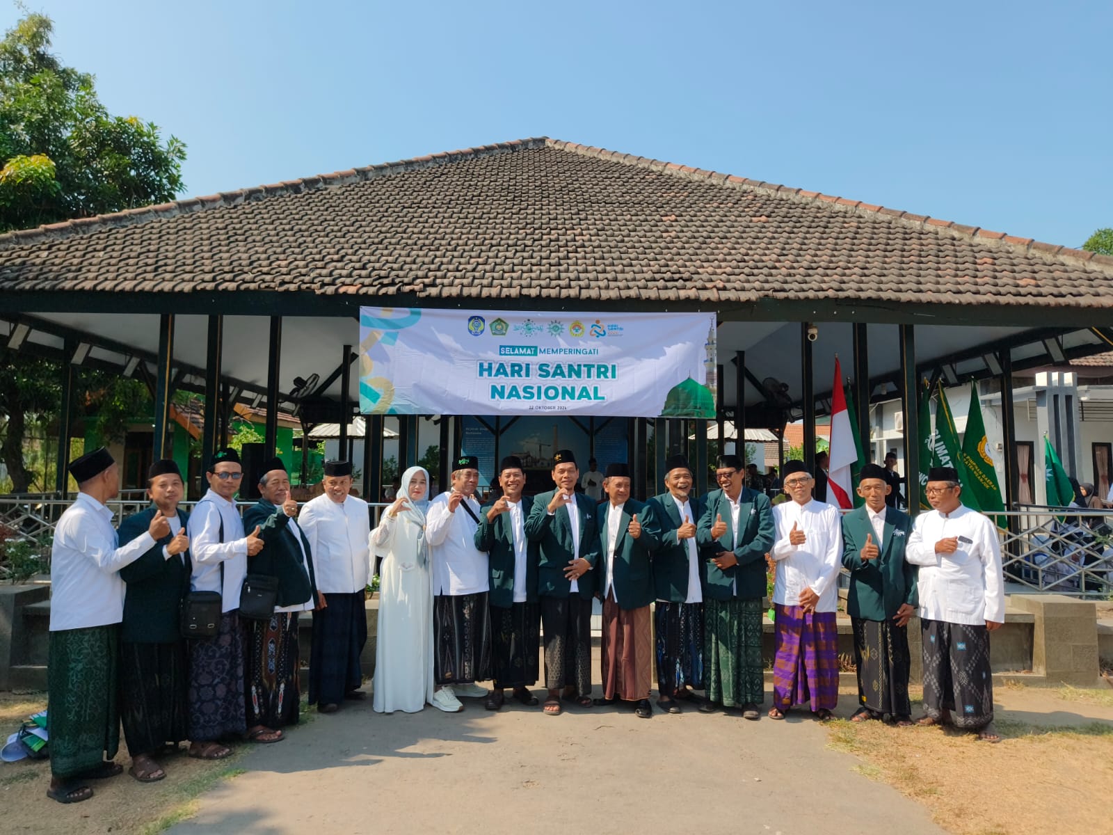 Catat Sejarah, Peringatan Hari Santri 2026 MWC NU Kertosono Rangkul Muhammadiyah, LDII, dan Tokoh Lintas Agama